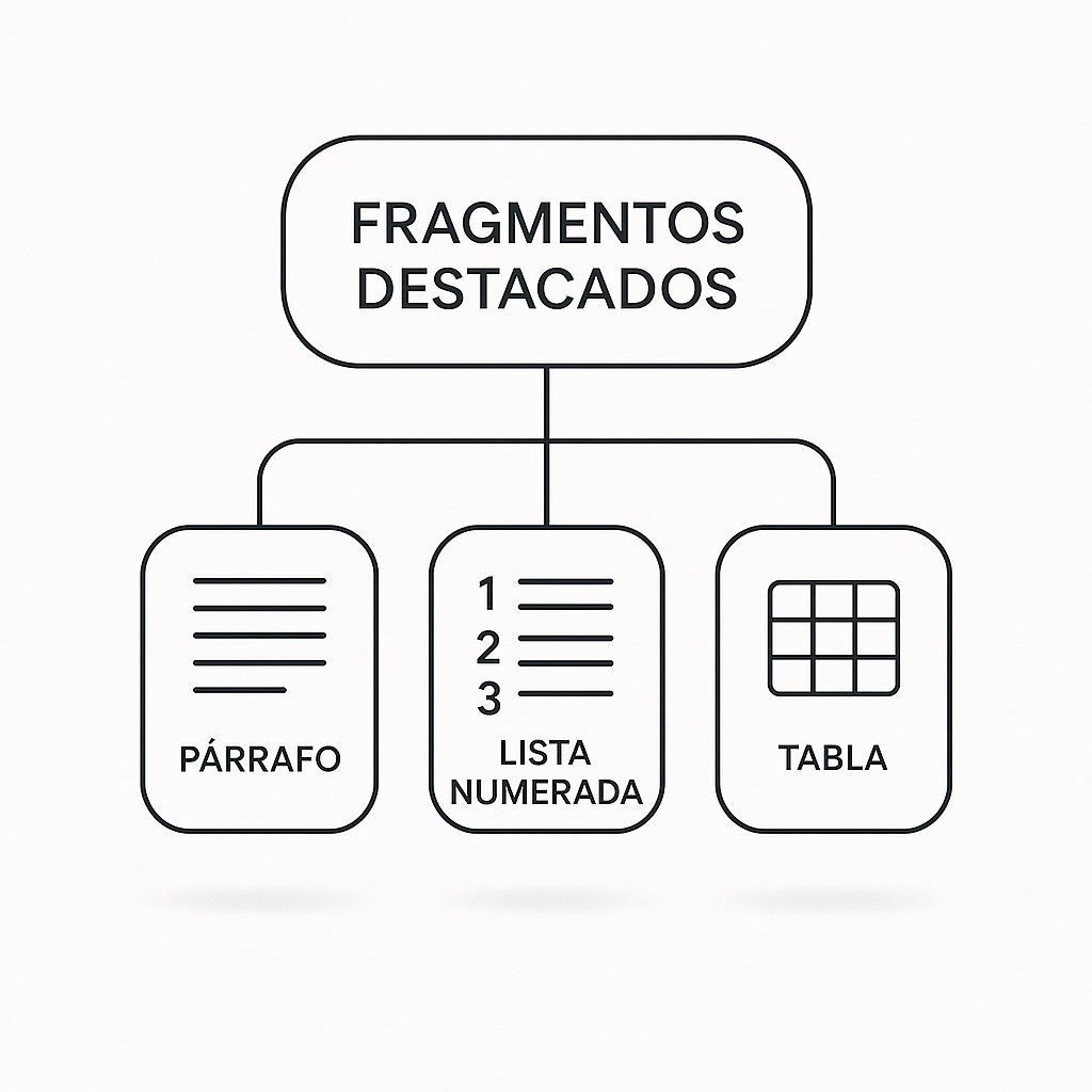 Los fragmentos destacados ofrecen una excelente oportunidad para posicionar tu contenido en la codiciada posición 0 de Google, donde las respuestas aparecen antes que cualquier otro resultado en las páginas