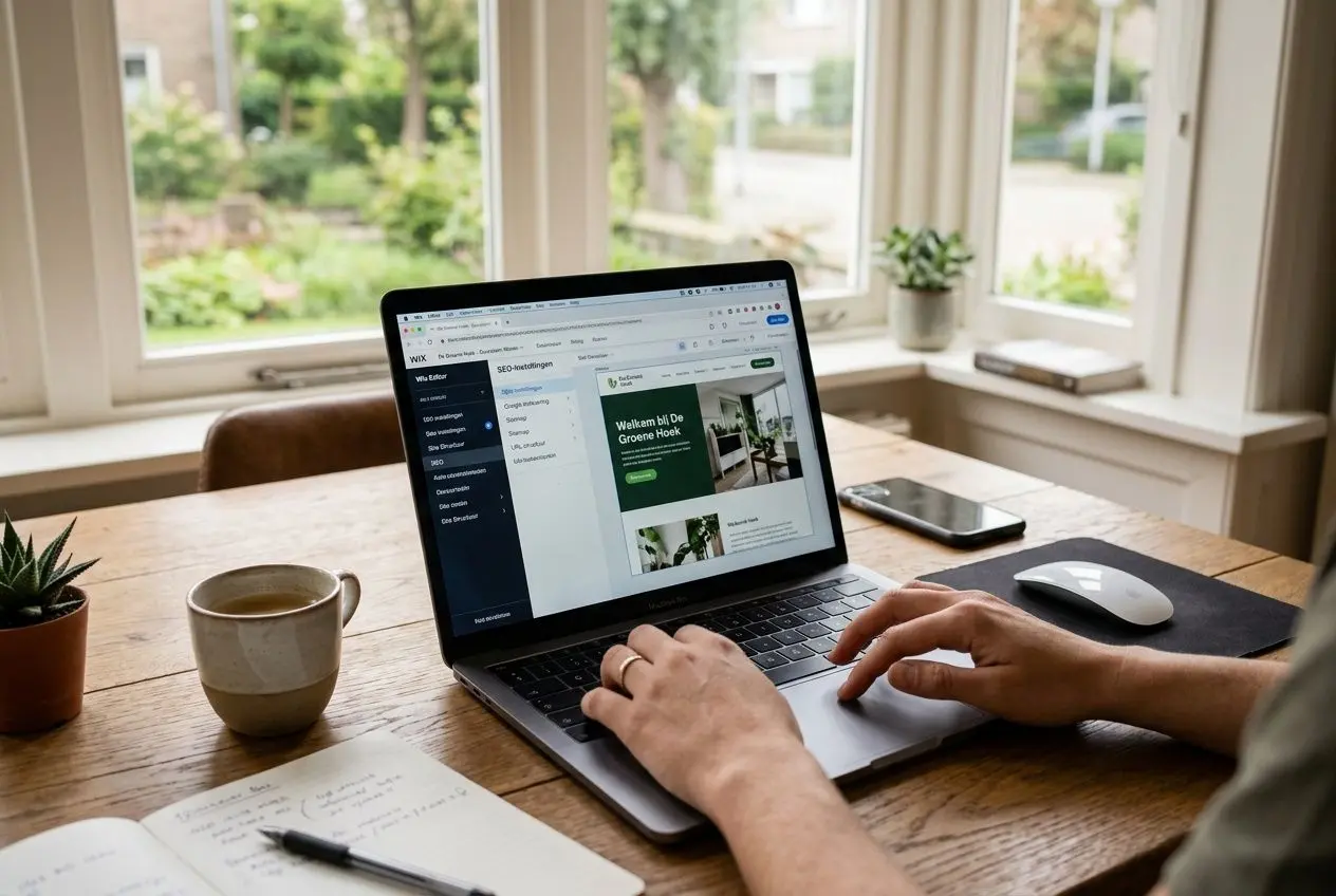 Wix website SEO-instellingen