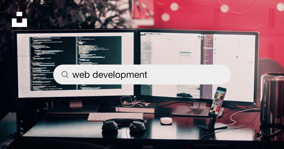 Créer un site web en une journée : guide et étapes 2026 1 A selection of web development images showing coding screens, design tools, and website layouts