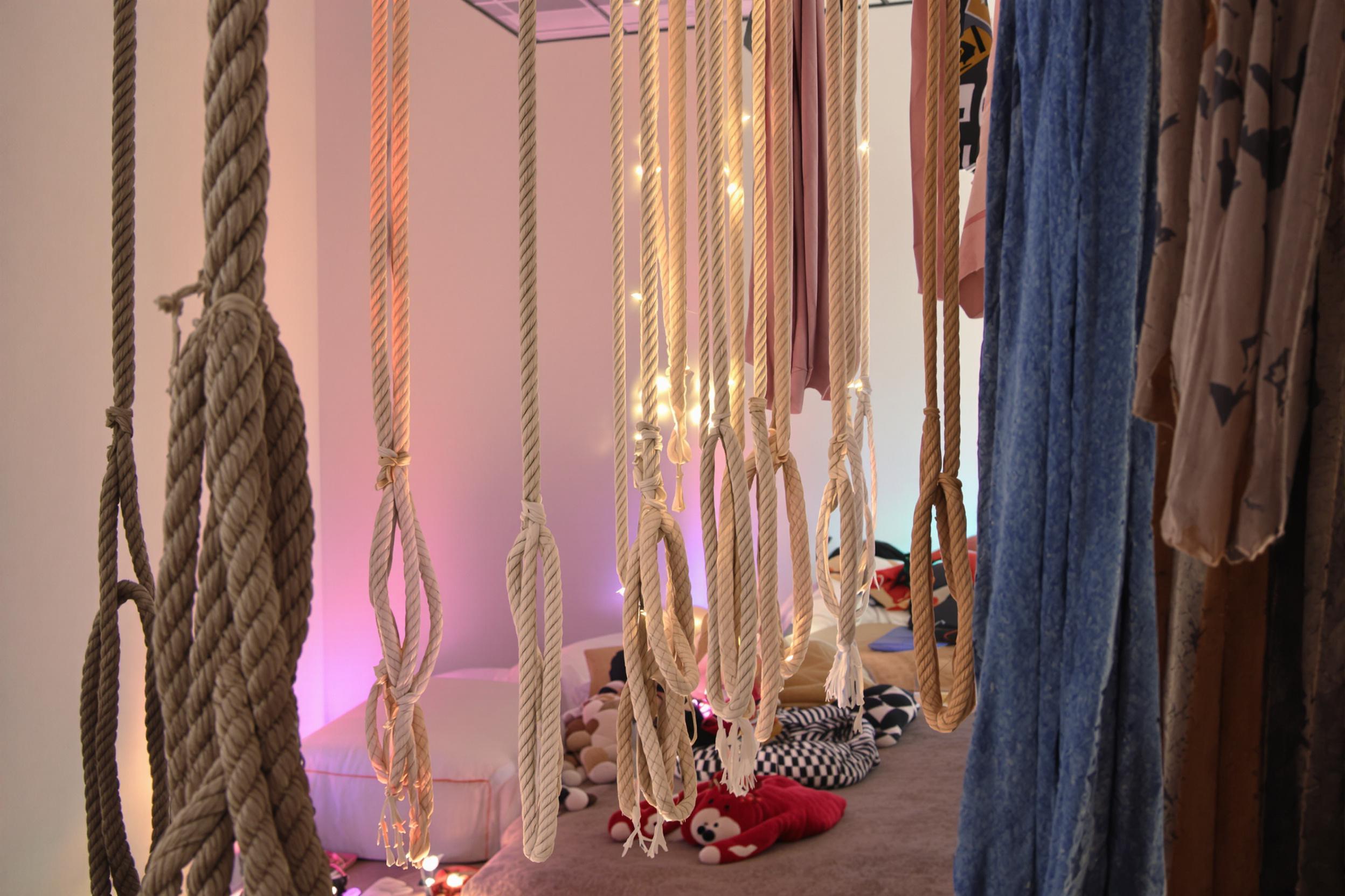 Creative bondage setup