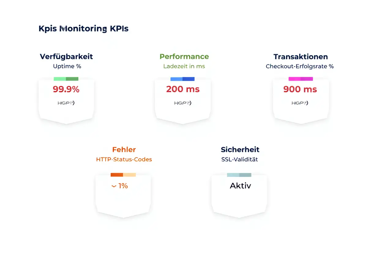Monitoring KPIs für E-Commerce