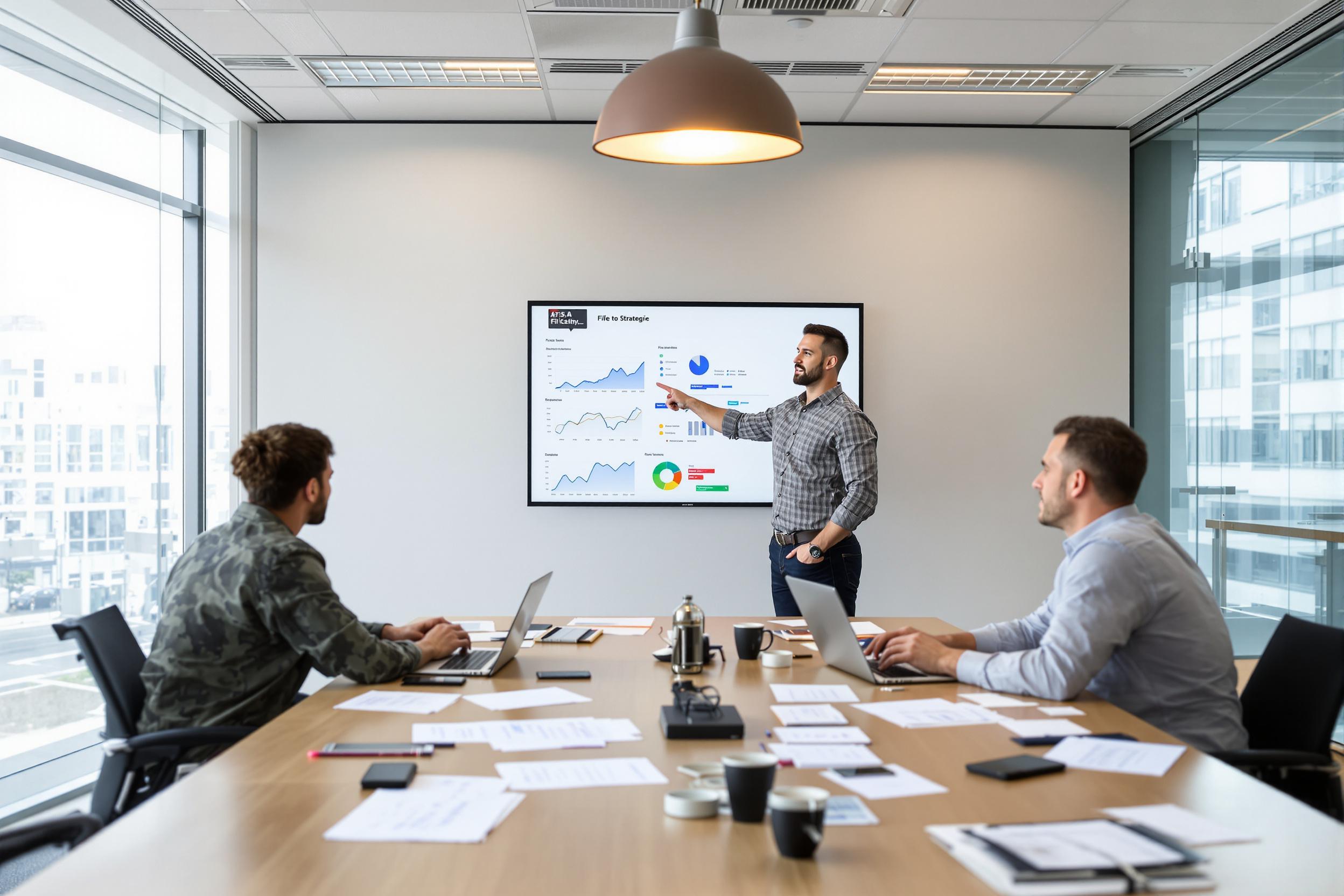 Une équipe analyse des données marketing pour optimiser sa stratégie ecommerce