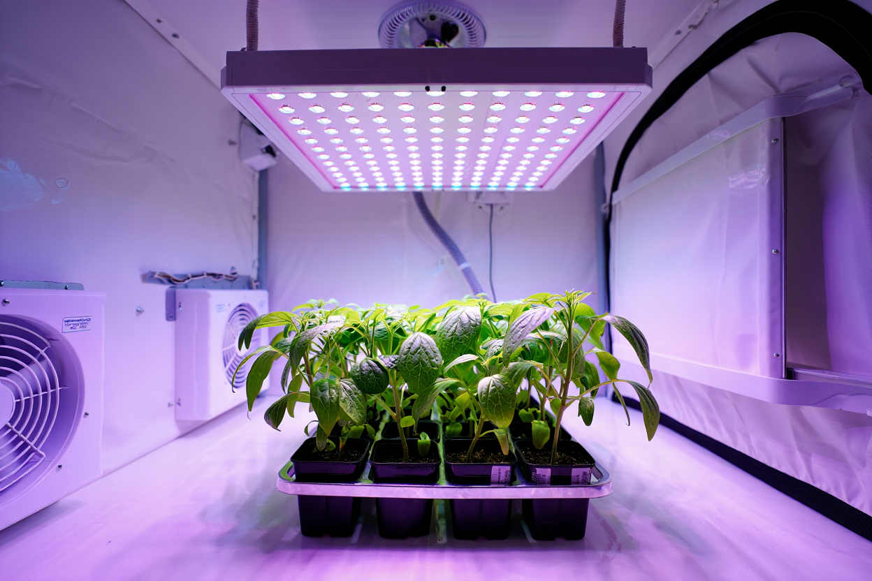 Culture sous lampe LED intérieur