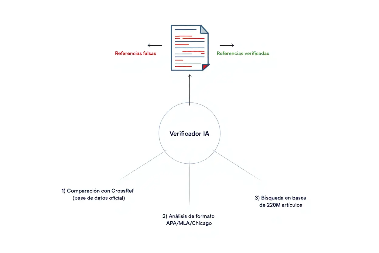 Proceso de verificación de citas con IA