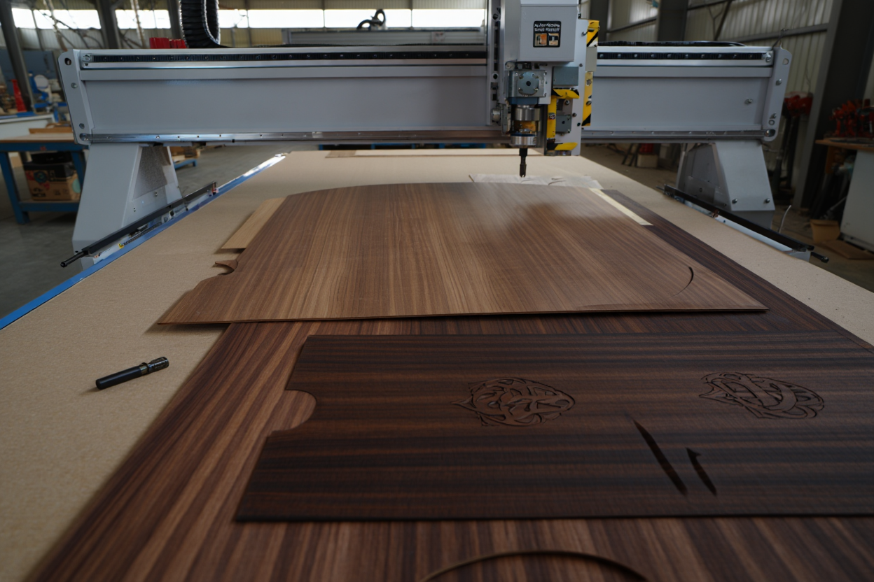 Precision manufacturing of custom dashboard trim