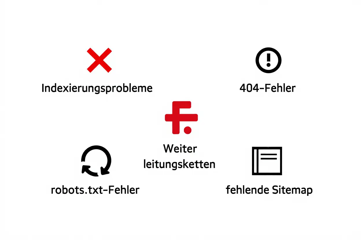 Technische SEO-Fehler Kategorien