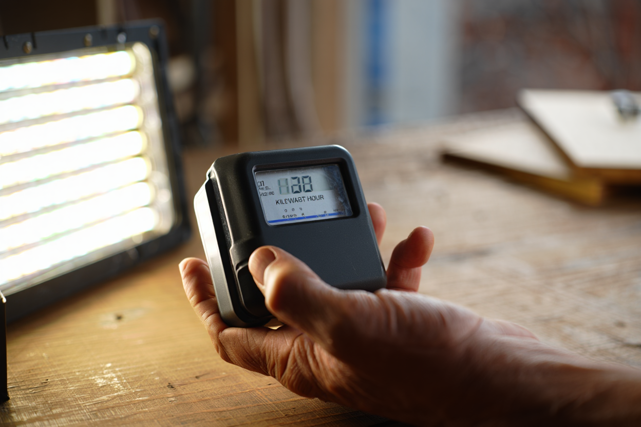 Calcul de consommation électrique d'une ampoule