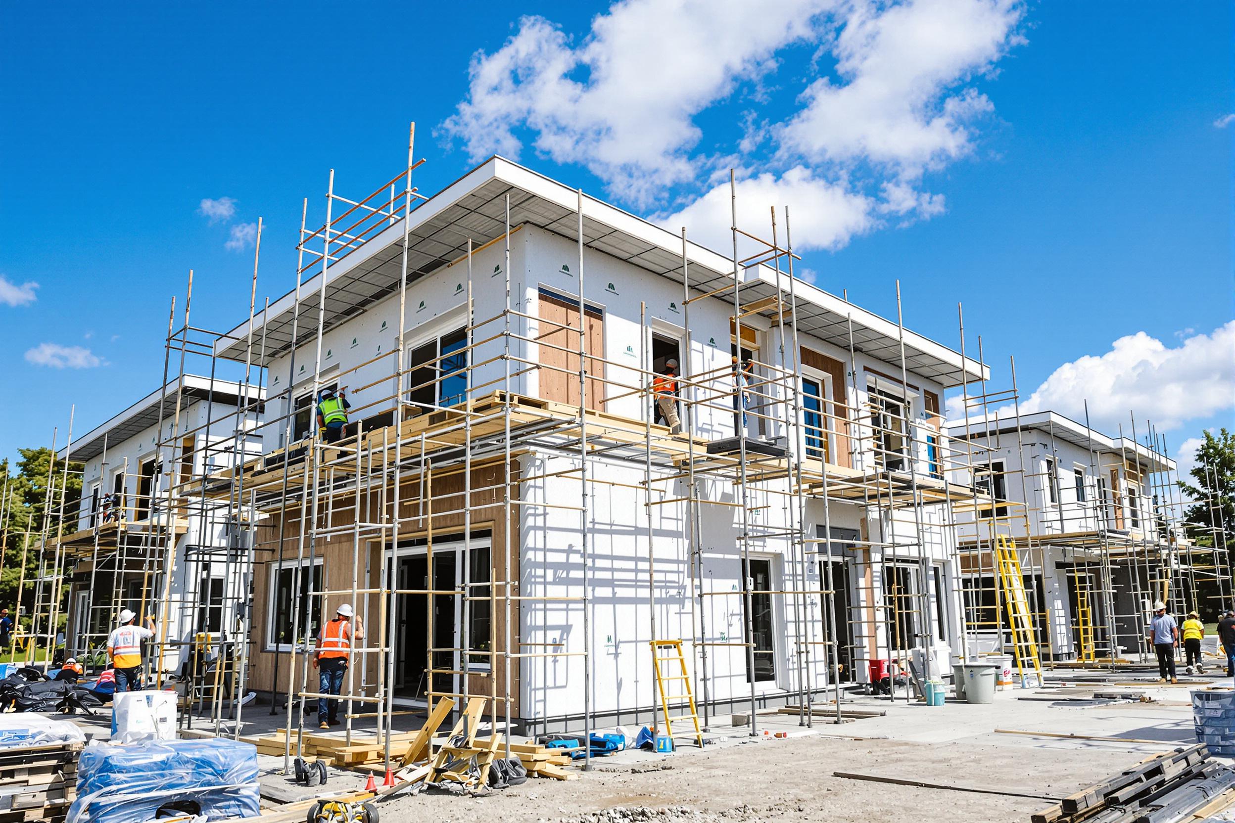 Construction modulaire sur site