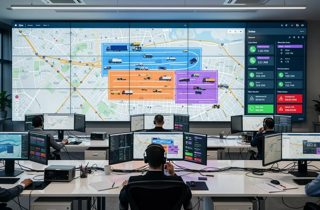 Realtime tracking dashboard warehouse
