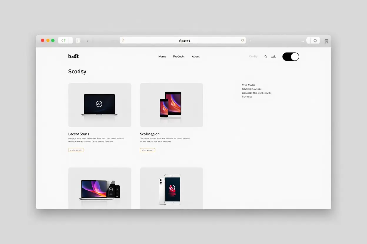 Design minimaliste éco-conçu