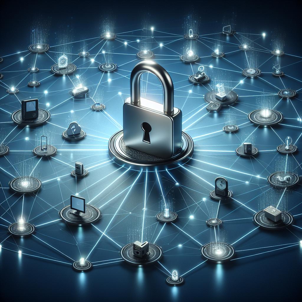 Illustration de la sécurité IoT