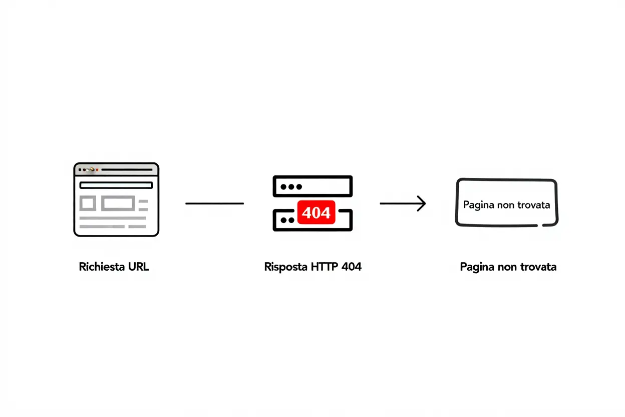 Struttura errore 404 HTTP