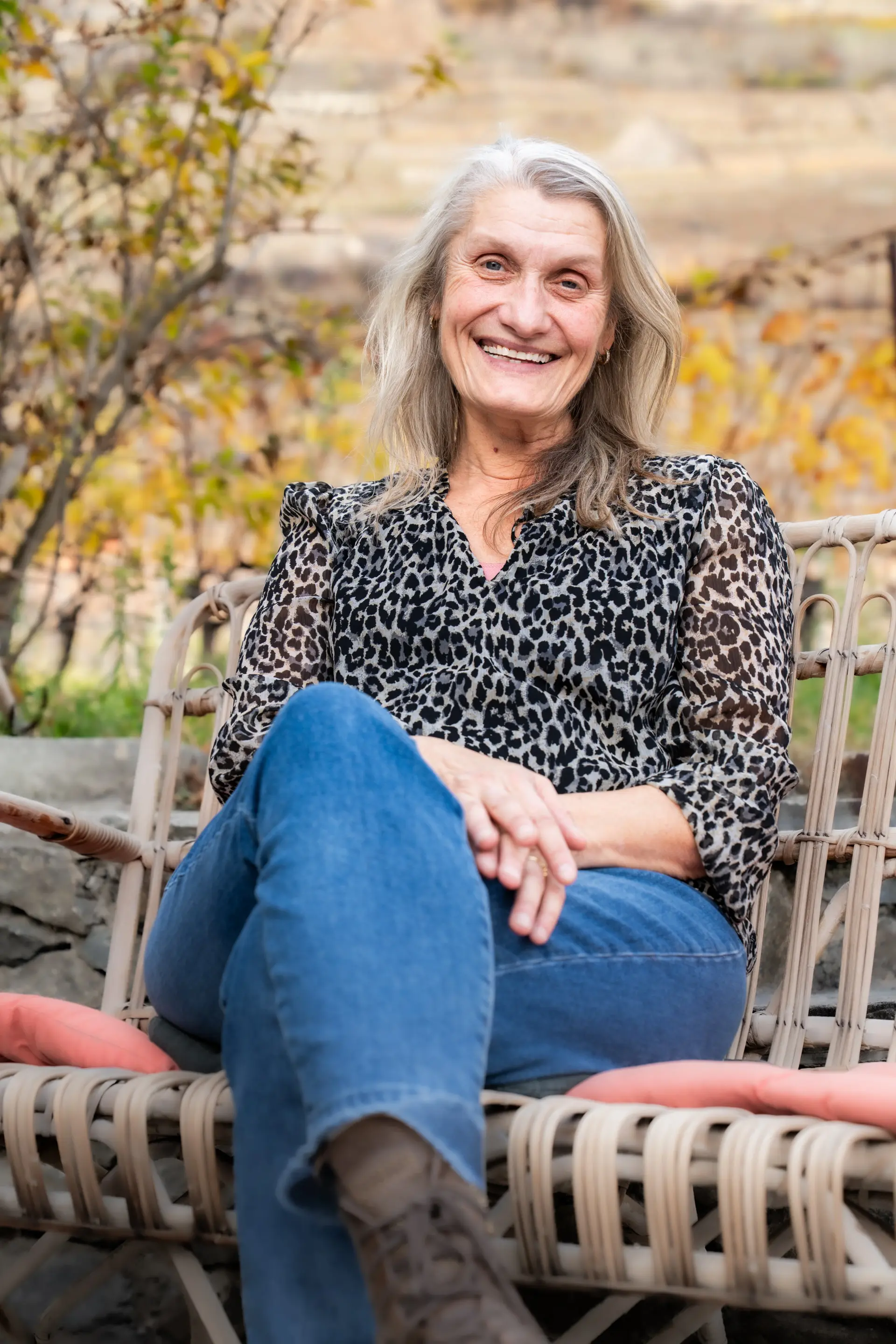 Portrait de Isabelle Ancay, Cave du Bonheur à Fully