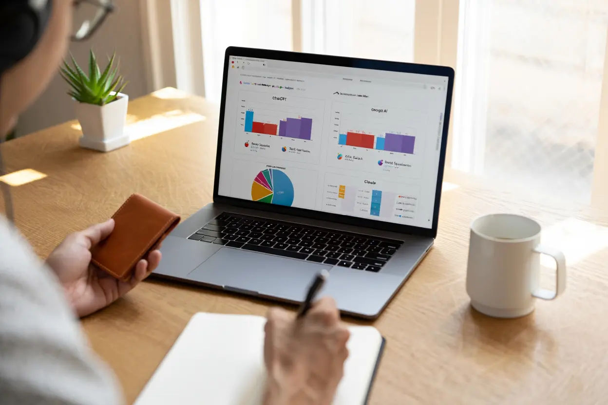 AI visibility tracking dashboard analysis