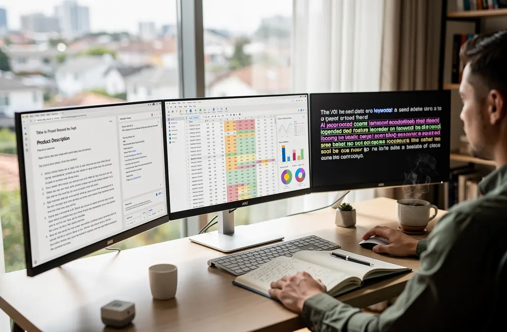 Génération de contenu produit par IA