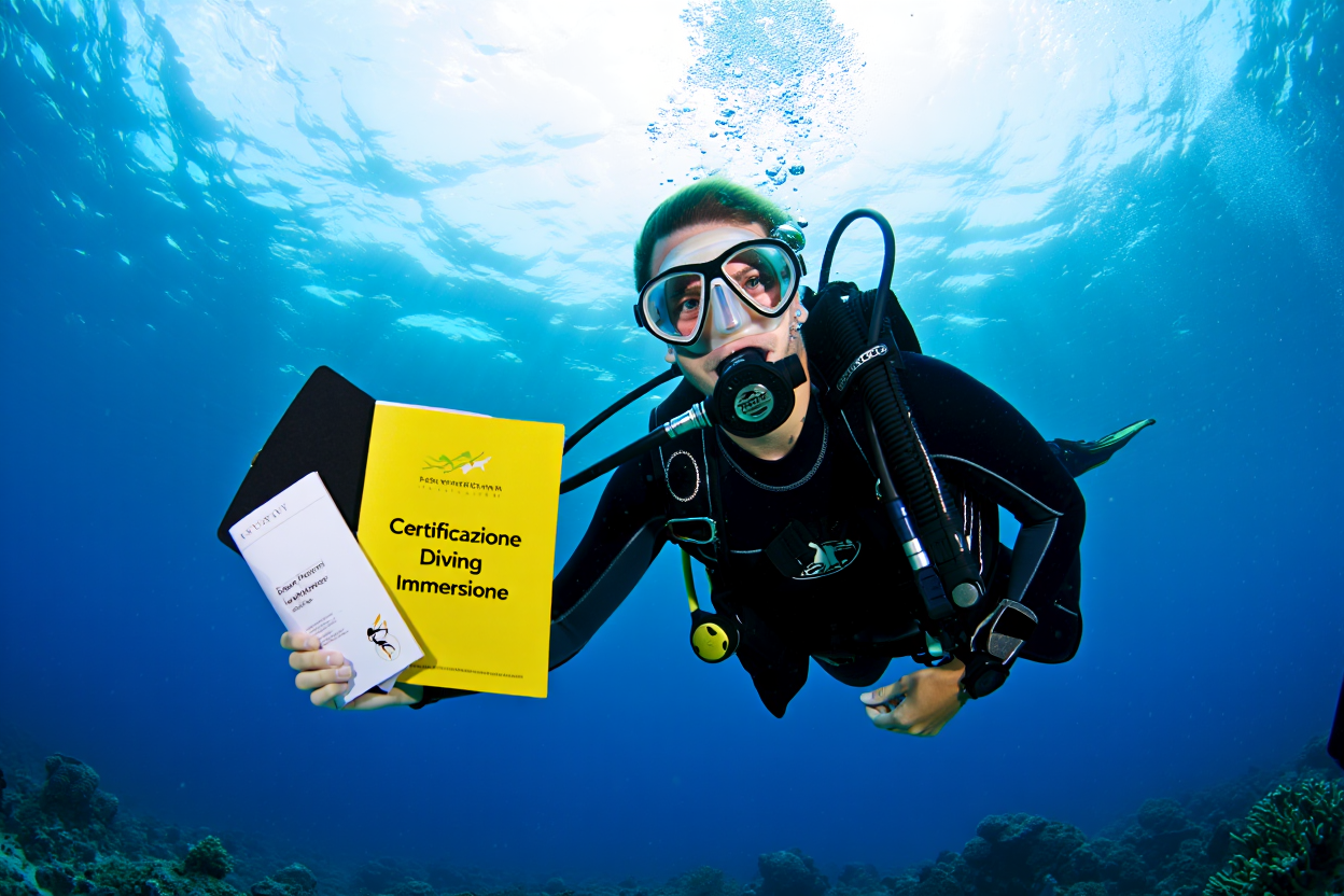 Differenza tra corso snorkeling e certificazione diving