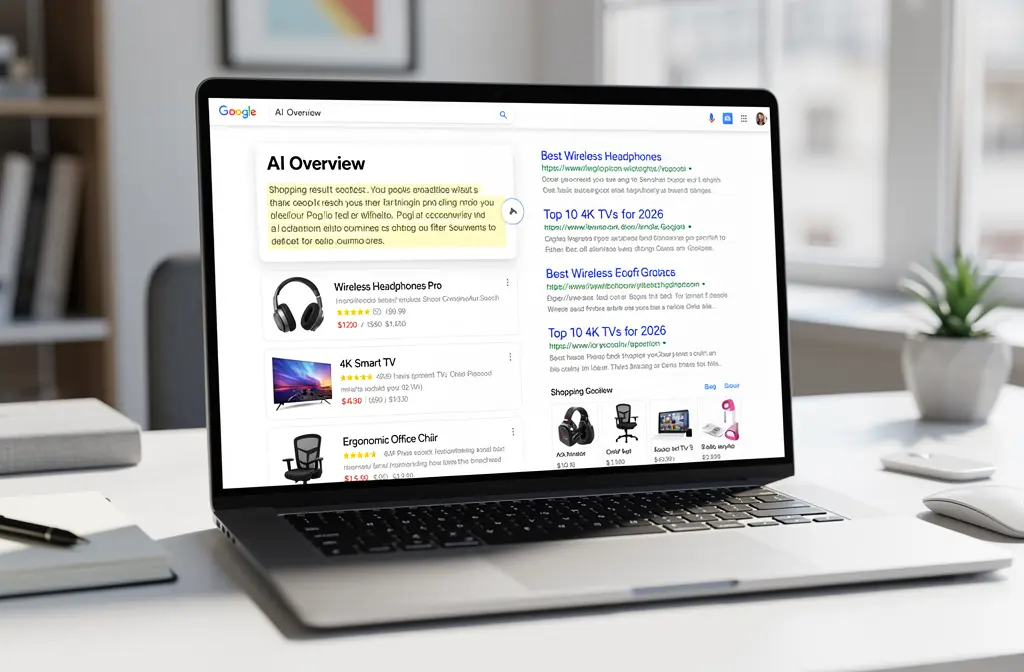 Google AI Overview dla e-commerce
