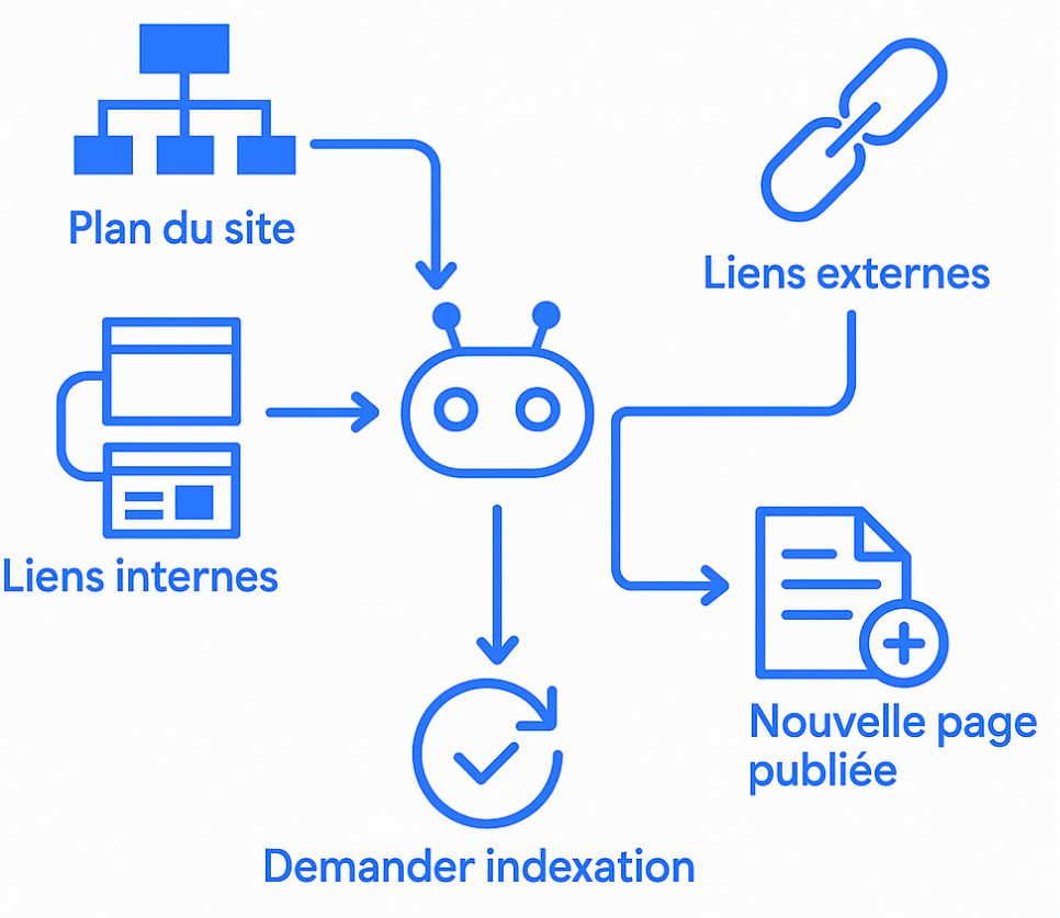 Comment google découvre vos pages