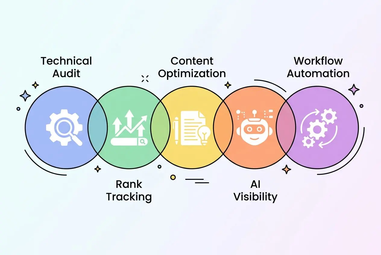 Overlapping SEO tool subscriptions