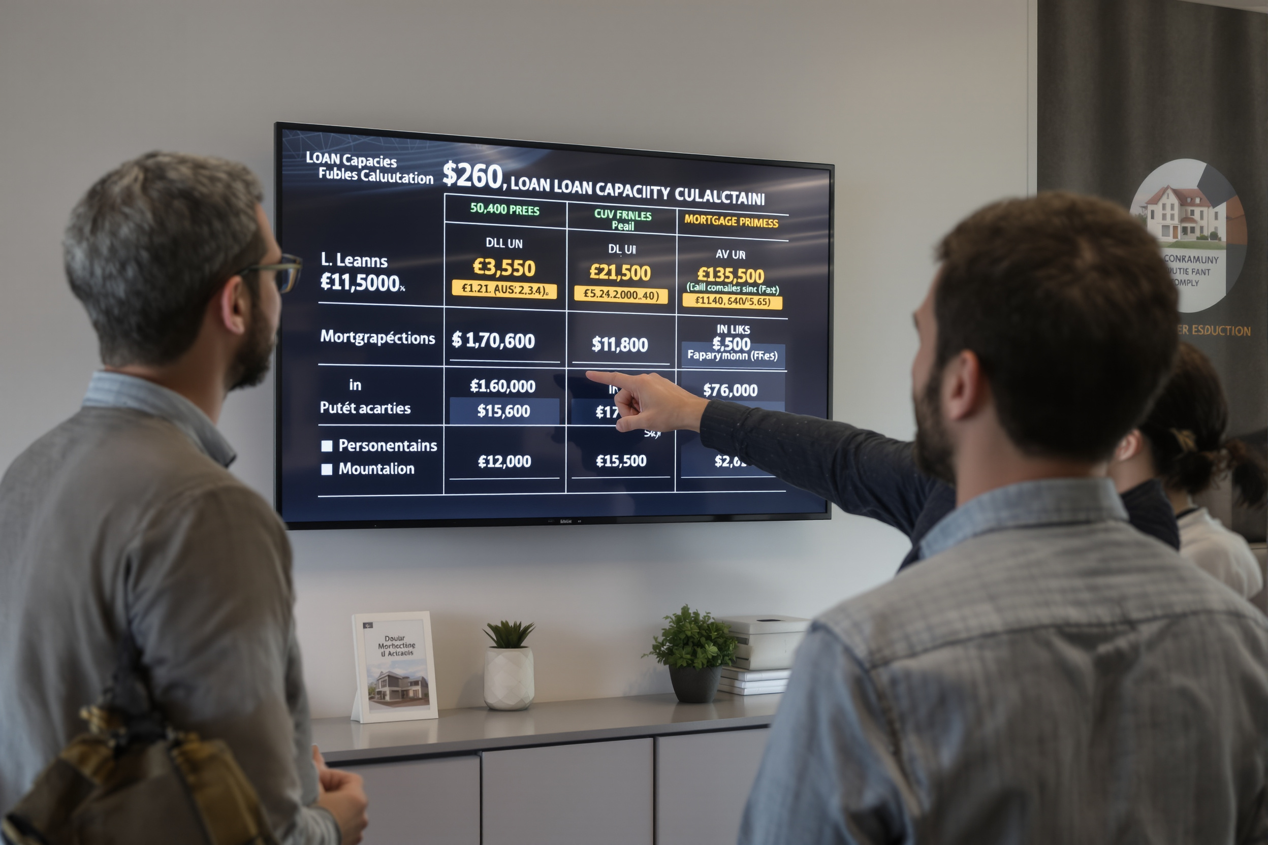 Calcul de la capacité d'emprunt immobilier