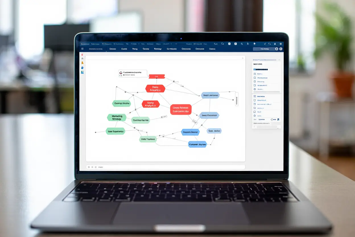 Semantisches Keyword-Netzwerk und Entity-Mapping