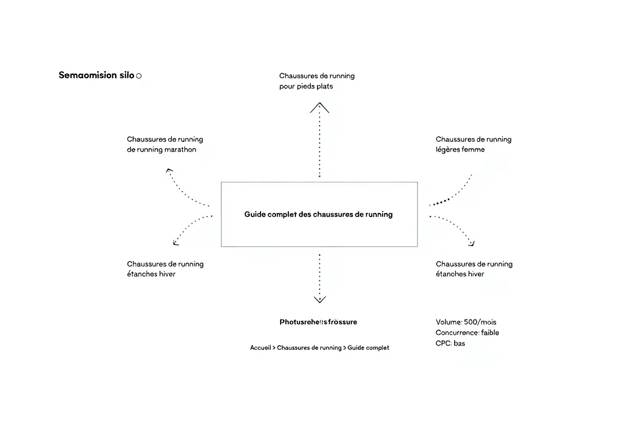 Architecture silos sémantiques longue traîne