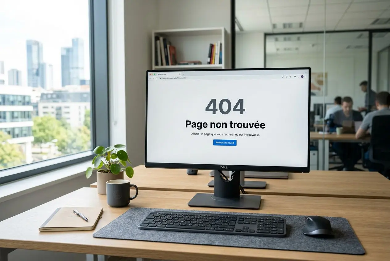 Erreur 404 page non trouvée