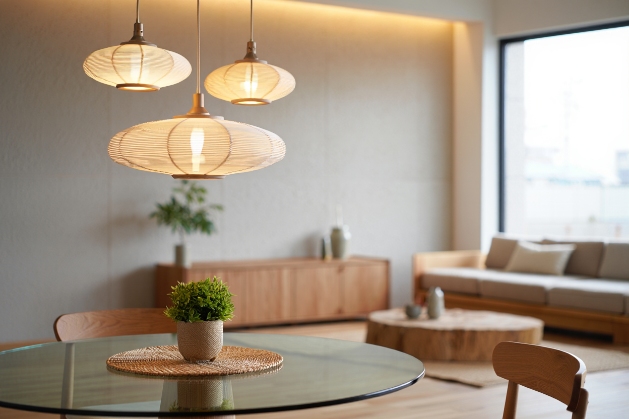 Suspension et lampe design 2025 pour salon moderne