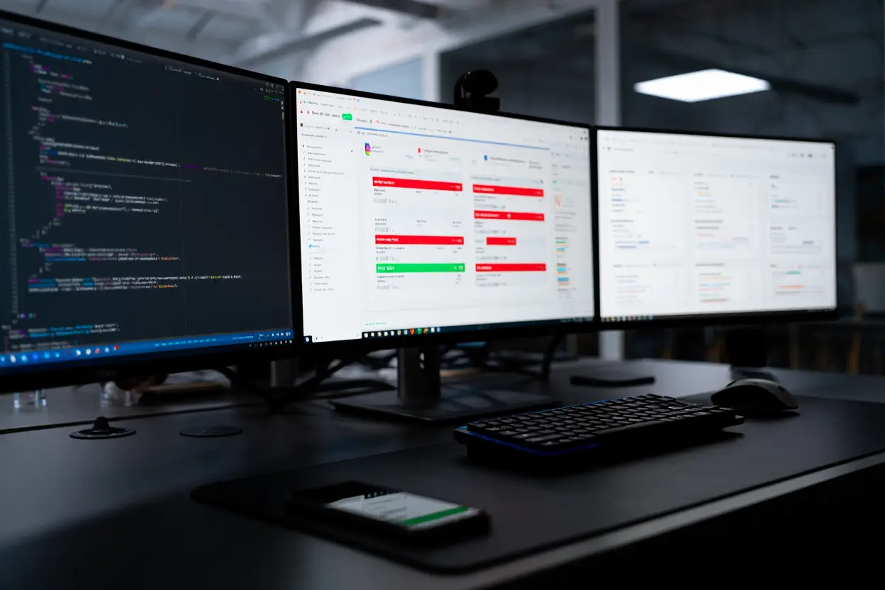 Technical SEO audit workstation