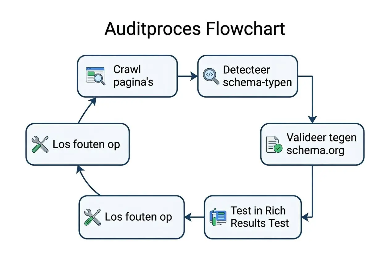 Schema markup audit: structured data controleren voor rich results