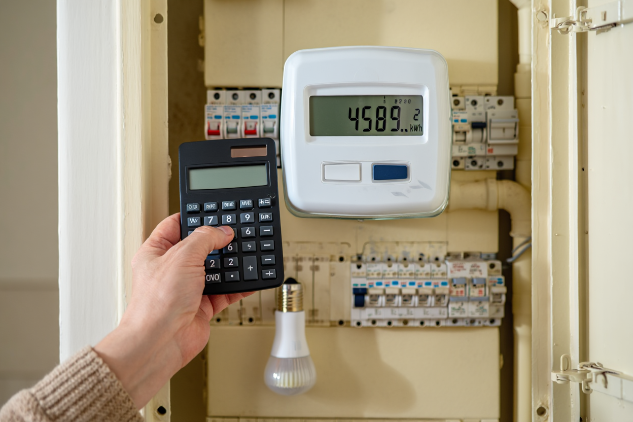 Calcul consommation électrique LED