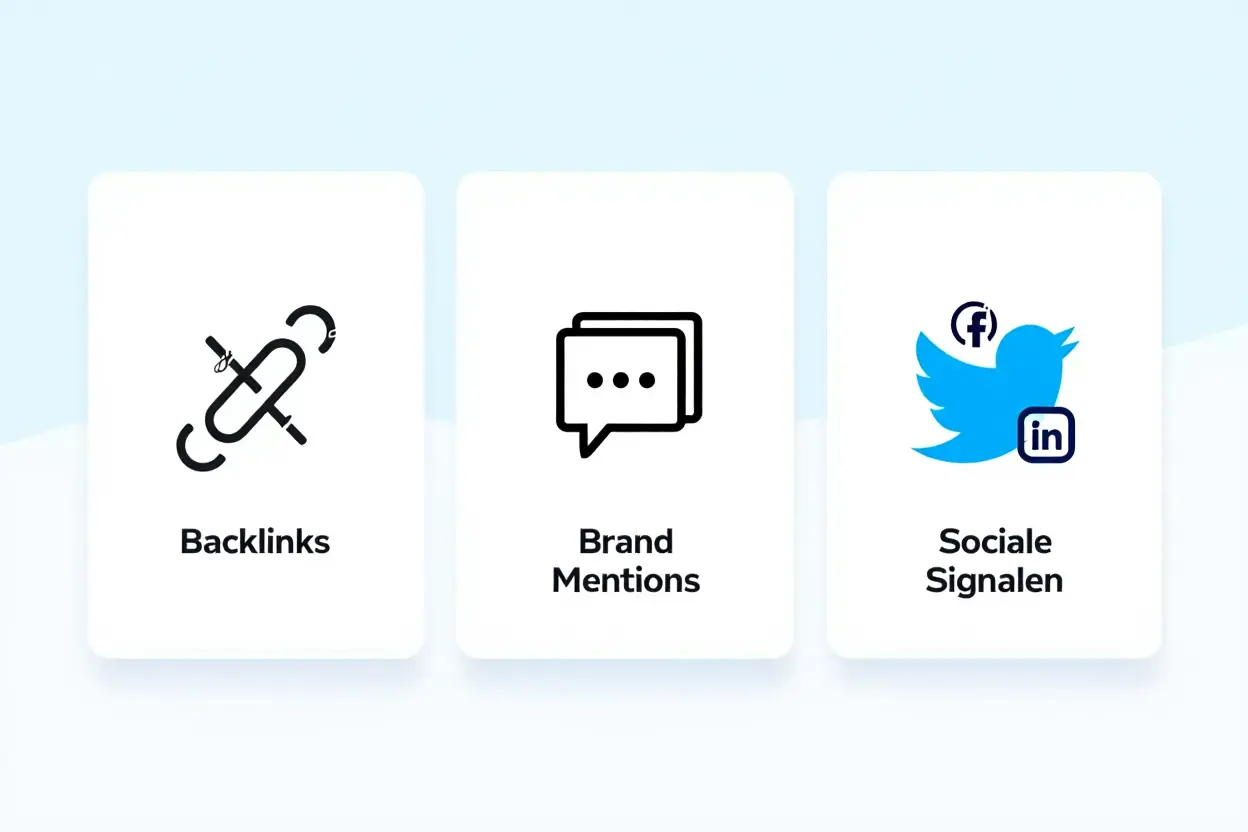 Off-page SEO-pijlers