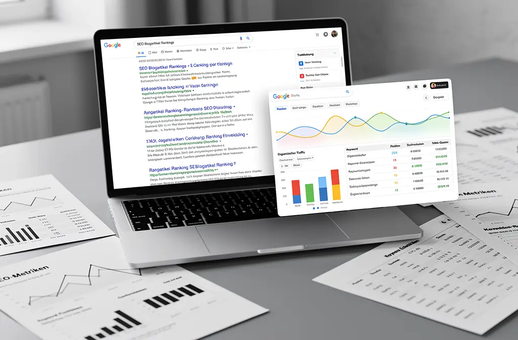 Google-Suchergebnisse und SEO-Analytics
