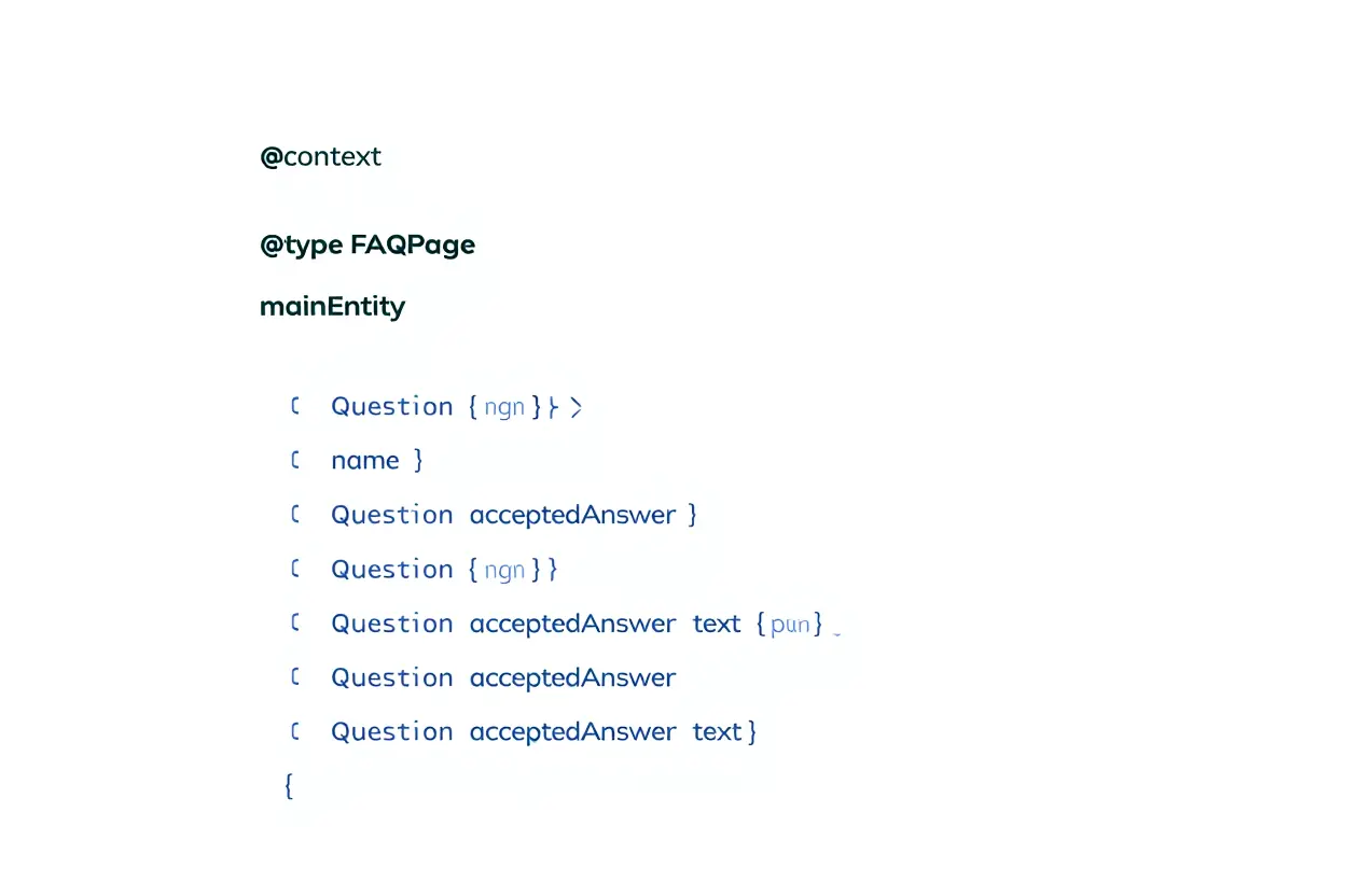 Structure JSON-LD FAQPage