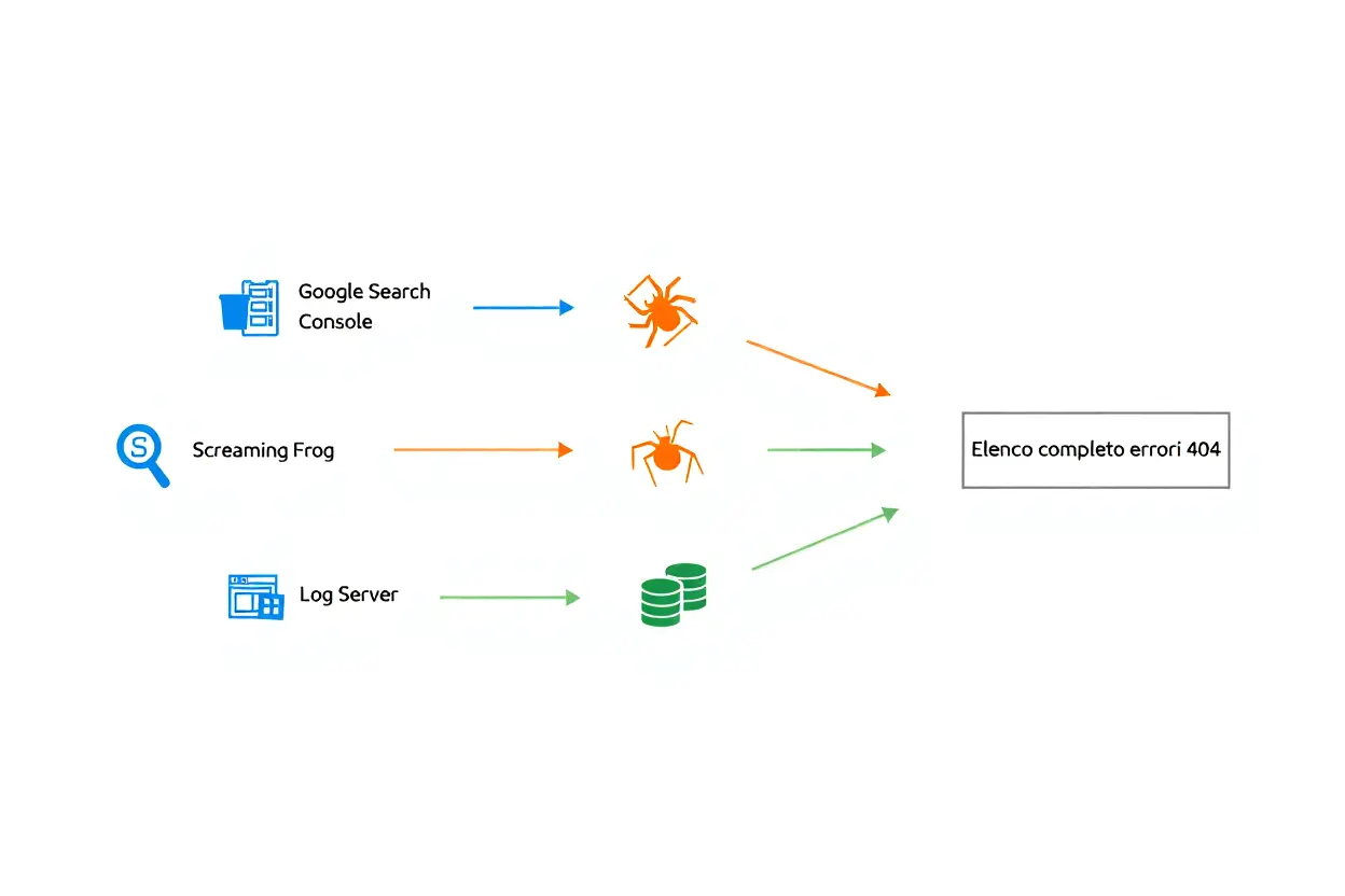 Tre metodi per trovare errori 404