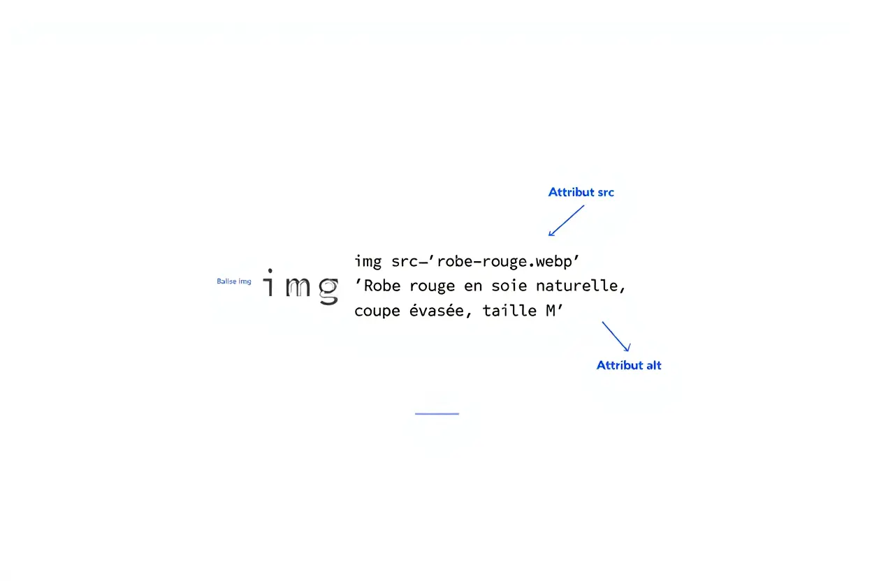 Structure d'une balise alt en HTML