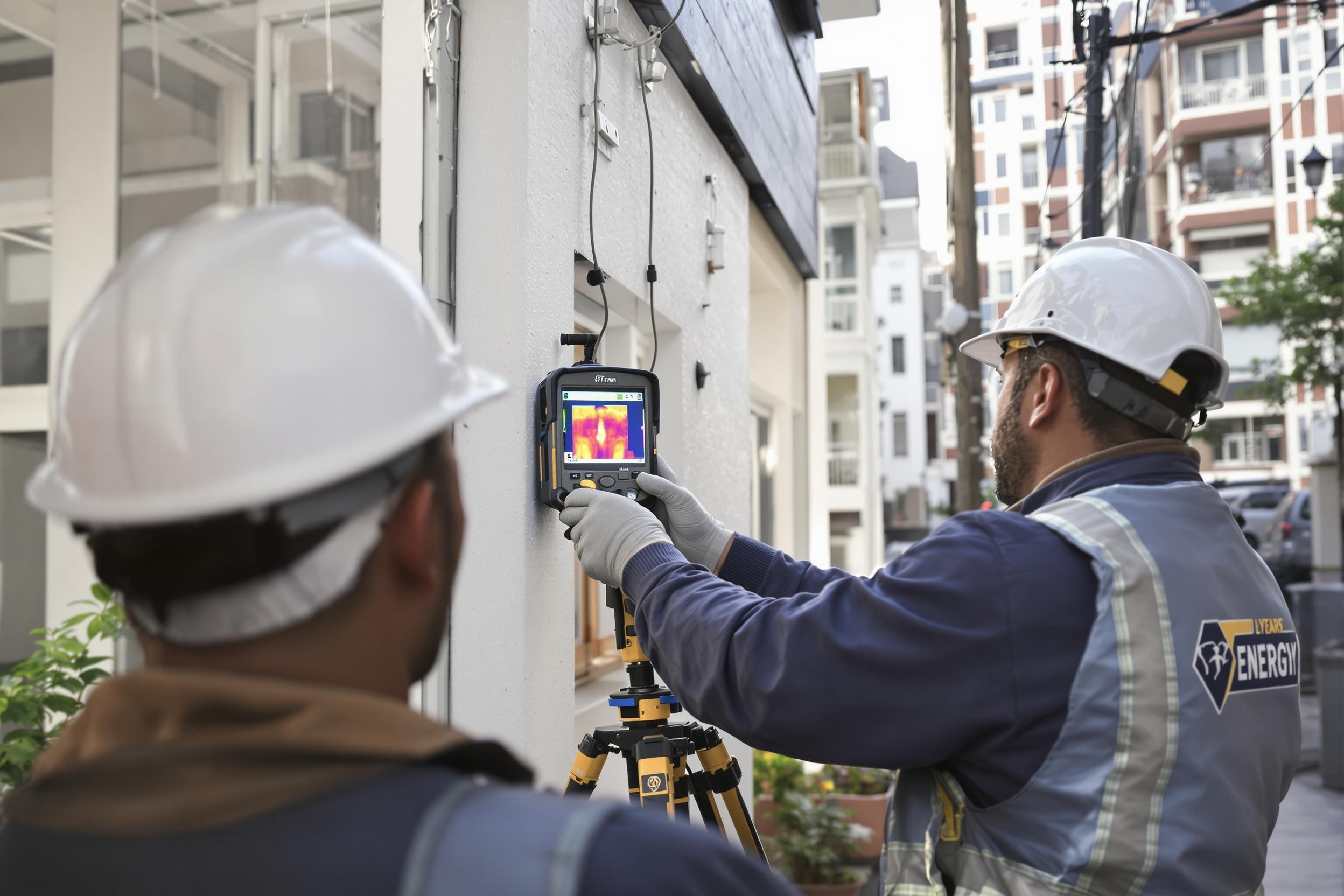 Energy audit in progress