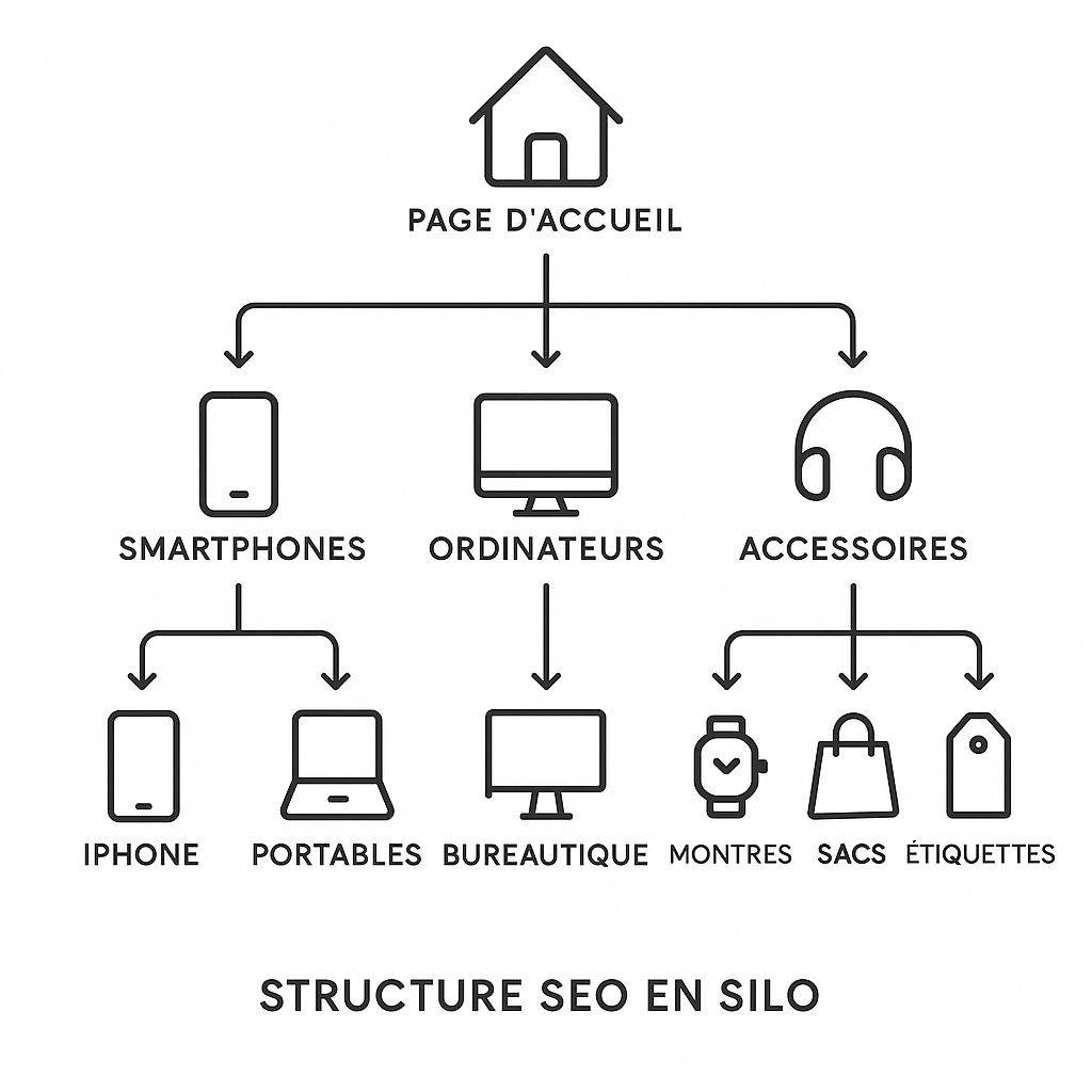 Structure SEO en SILO