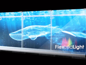 Écrans Video à LED : un garde corps transparents et écrans vidéo