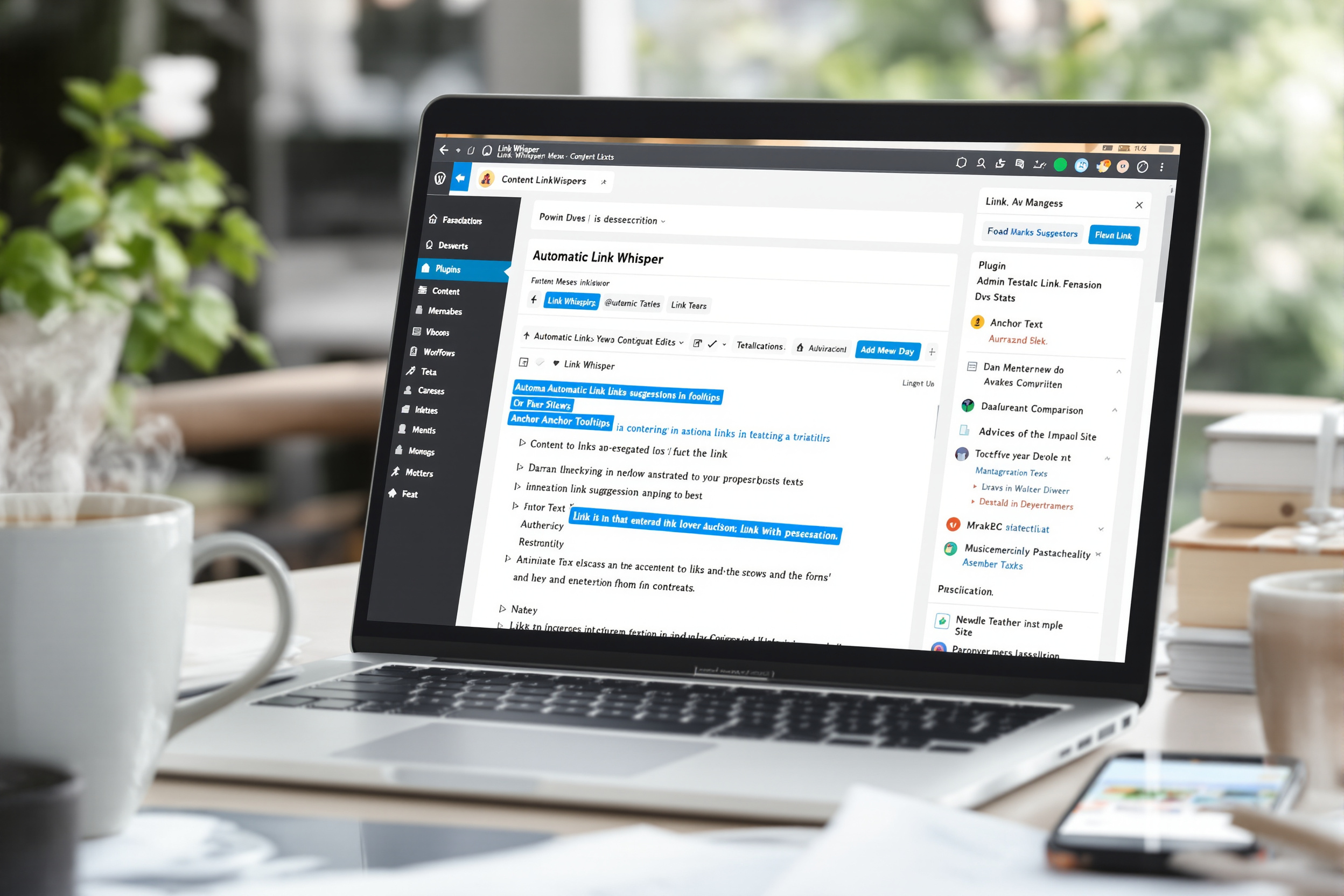 Plugins WordPress pour le maillage interne