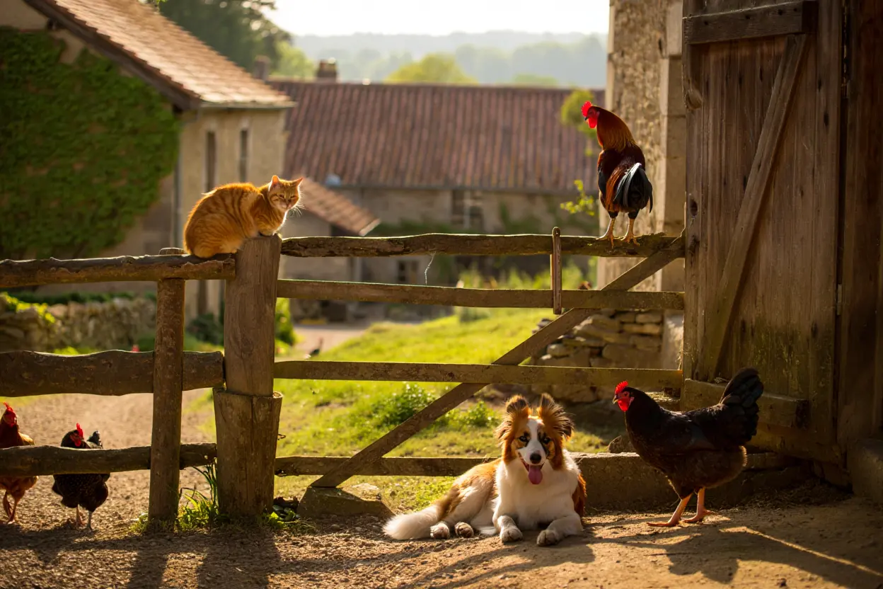 Animaux de ferme français