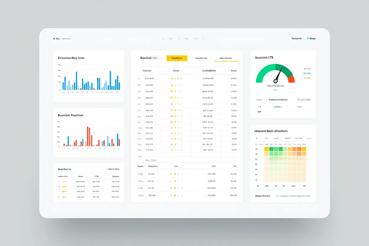 Análisis de métricas y ranking competitivo