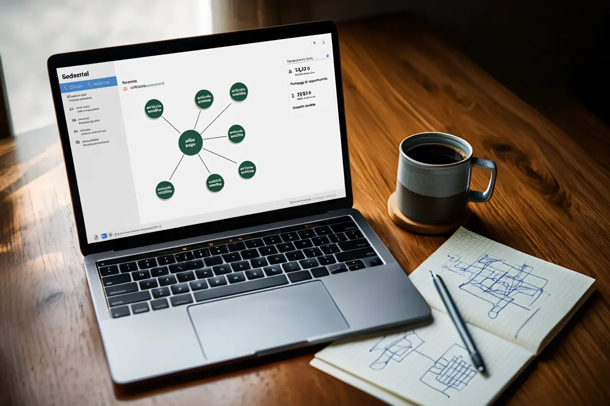 Interfaccia Sedestral per la creazione di topic cluster