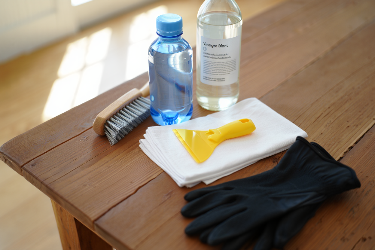 Kit de nettoyage d'urgence pour chantier