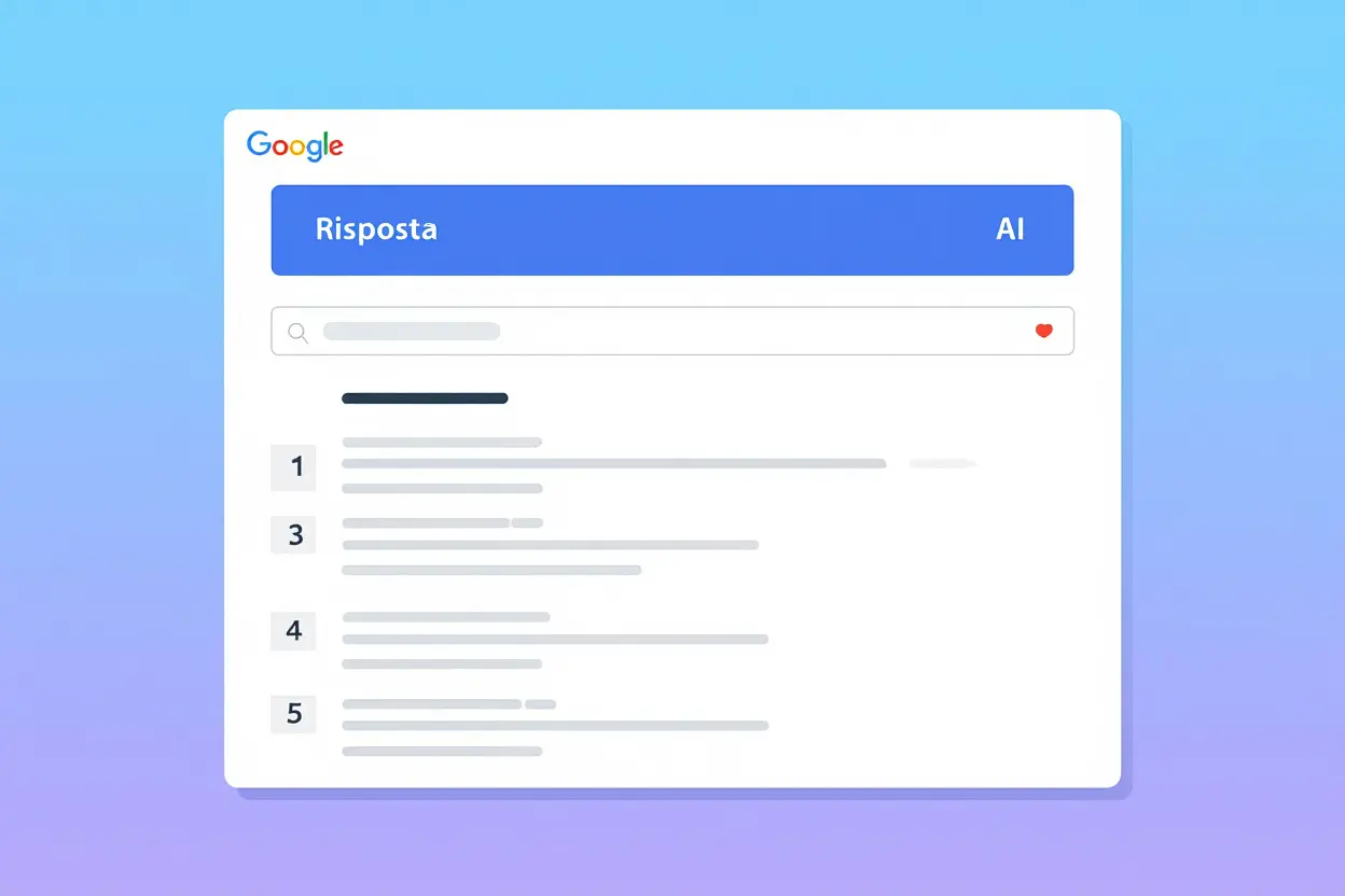 Blocco AI Overview in SERP