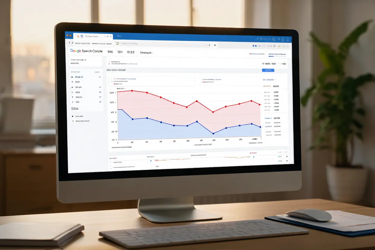 Impact de contenu IA mal optimisé sur le trafic SEO