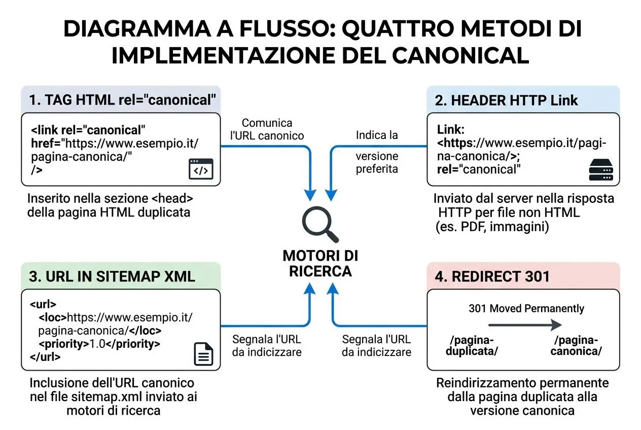 Metodi di implementazione del canonical