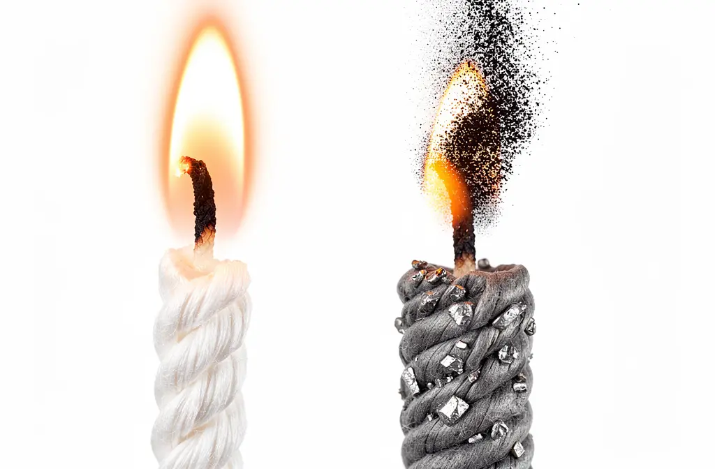 Comparaison détaillée : mèche artisanale en coton vs mèche industrielle métallique