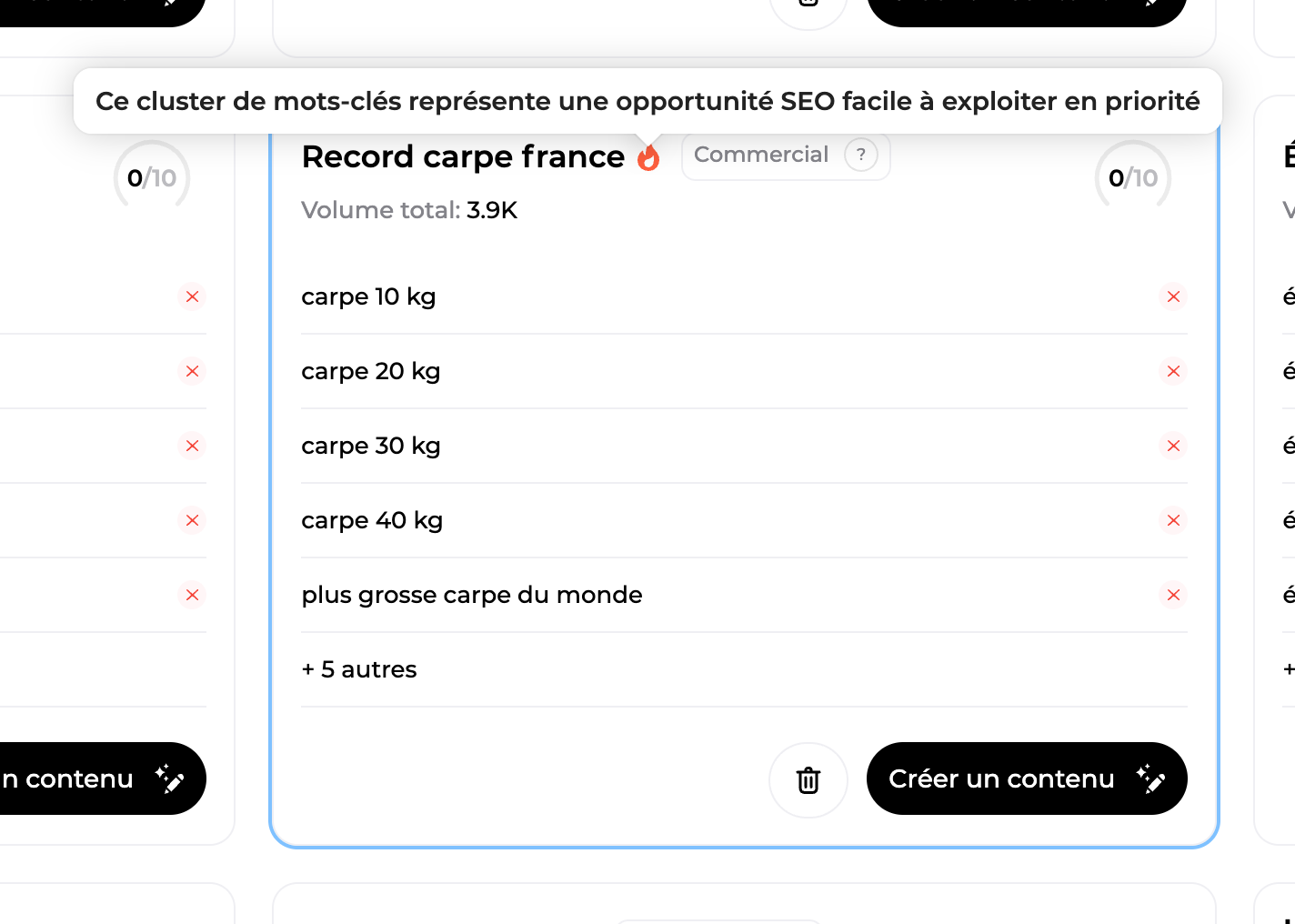 Opportunités SEO facile