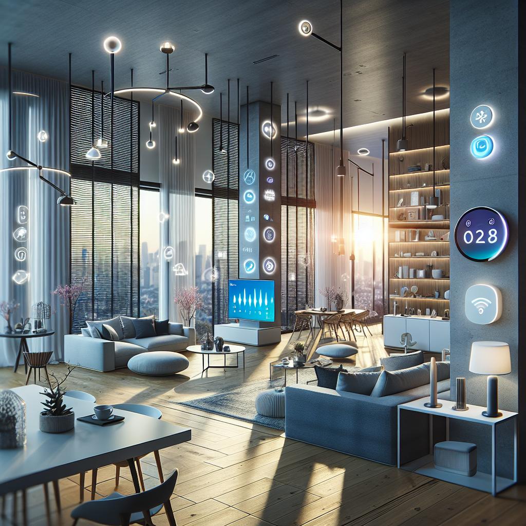Smart devices in an eco-friendly home